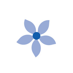 Flower geometruc decoration design with seamless background