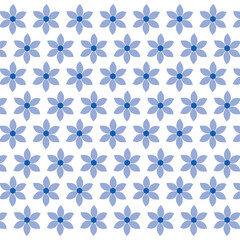 Flower geometruc decoration design with seamless background