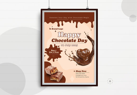 World Chocolate Day Poster Design