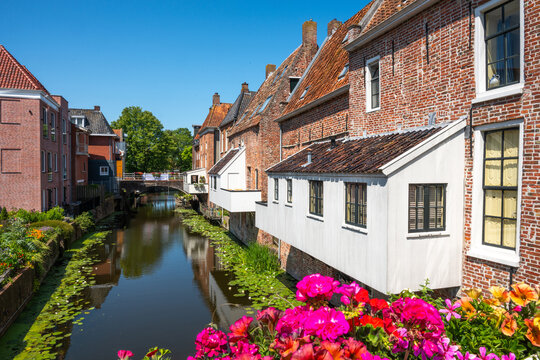 Hanging kitchens in Appingedam, Groningen province, the Netherlands