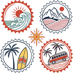 Obraz premium Beach vector