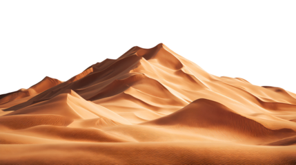Majestic Desert Sand Dunes Landscape at Sunset