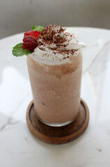 chocolate mousse dessert