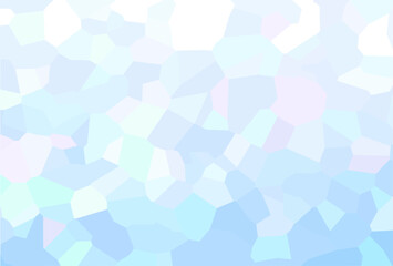 Blue stained glass style background vector
