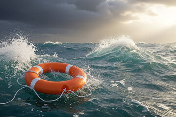 Lifebuoy on the Stormy Sea – Survival and Rescue in Rough Ocean Waters