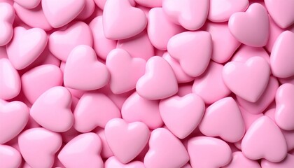 pink heart background