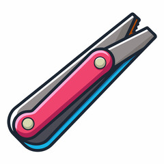 Compact Nail Clipper Vector