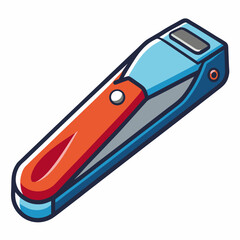 Compact Nail Clipper Vector
