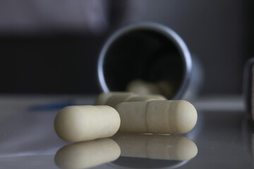 pills medical topic, overdose, stress pharmaceuticals and pills