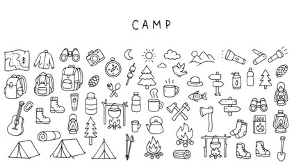 Education in Doodles style. Hand drawn Back to school drawing elements. School supplies and creative elements isolated on white background. Vector 