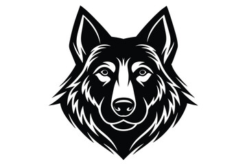 Naklejka premium vector of a dog