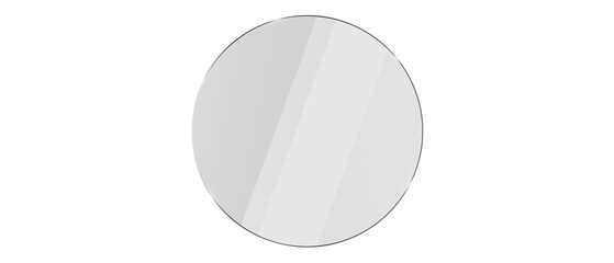 PNG transparent acrylic panel 16:9 with glossy shine and clear reflection. Vector plastic sheet for screen display or modern showcase design in 1920 resolution.
