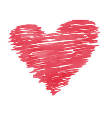 heart drawing doodling