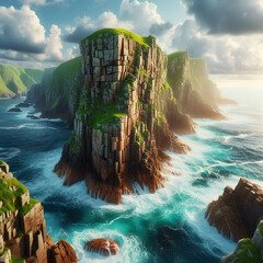 Beautiful Natural Landscape with Open Sky and Scenic View