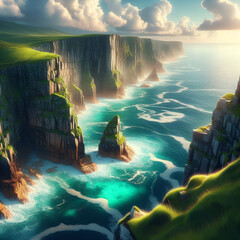 Beautiful Natural Landscape with Open Sky and Scenic View