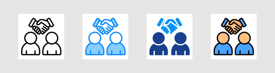 Etiquette Icon Collection Set Multiple Style