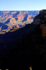 Hazy Sky Day Winter The Grand Canyon Arizona