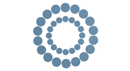 Isolated Circle Dots Pattern