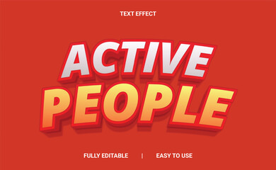 Obraz premium Text Effect