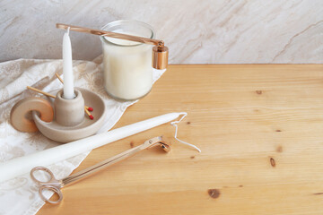 Candle And Accessories Candle Snuffer And Wick Trimmer