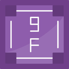 Fluorine icon