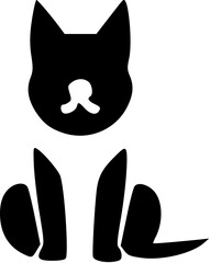 Fototapeta premium cartoon, vector, illustration, animal, cute, dog
