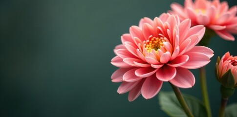 Fototapeta premium Lifelike artificial chrysanthemum bouquet, perfect home decor , silk flowers, bouquet