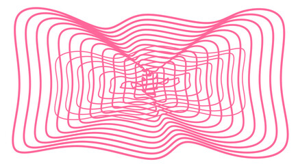 abstract curve line pattern pink vector illustration