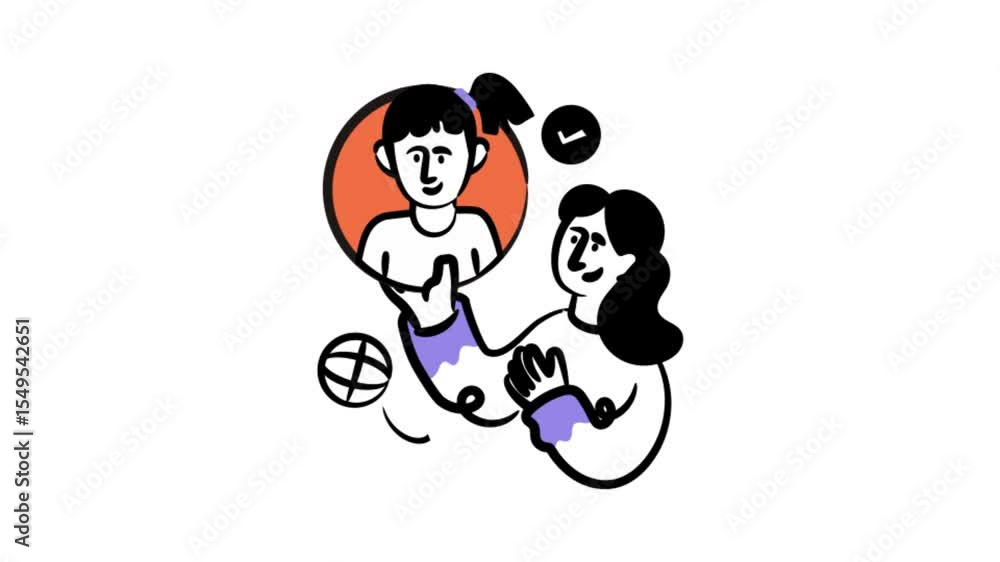 Poster user animation mp4 file