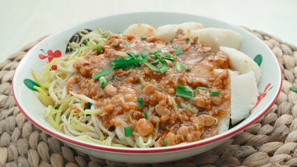 Indonesian specialties namely 