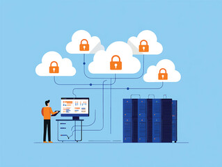 Secure Cloud Computing Data Protection and Server Management
