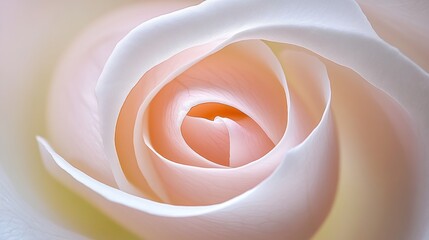 Close-up of a delicate pale rose