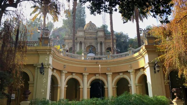 Santa Luc&iacute;a hill in Santiago, Chile.
