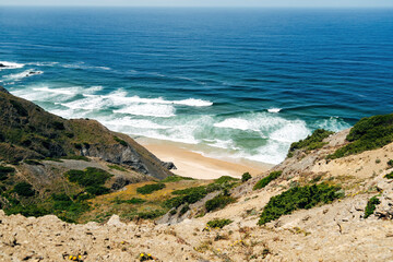 A coastal landscape on the Atlantic