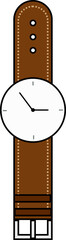 Wristwatch Icon Vector Illustration
