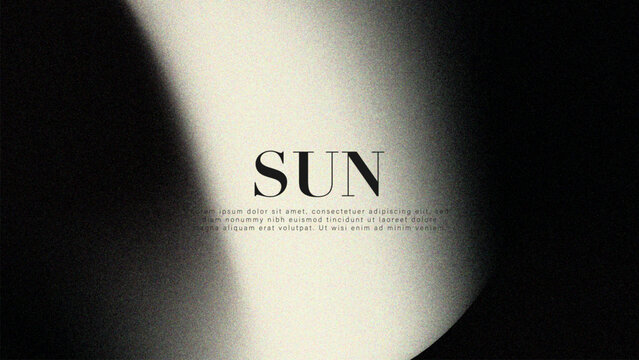 Dark gradient grainy texture background abstract vibrant color wave shape black backdrop noisy