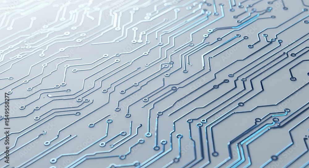 Poster abstract circuit board texture: tech background