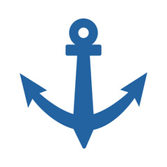 シンプルないかりのアイコン（カラー）