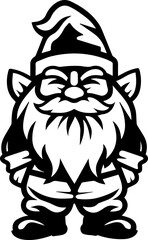 Fantasy Dwarf Warrior Vector Illustration 