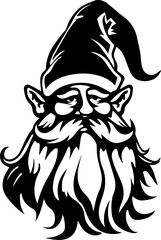 Fantasy Dwarf Warrior Vector Illustration 