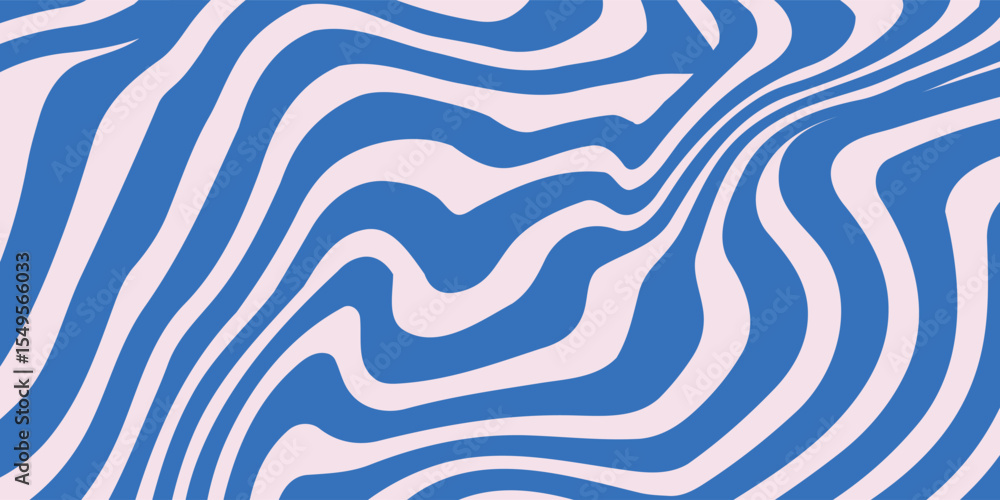 Poster abstract background pattern with colorful waves. psychedelic groovy trippy y2k retro seamless patter