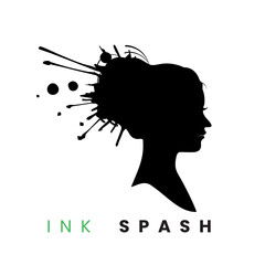 Ink Splash Woman.eps