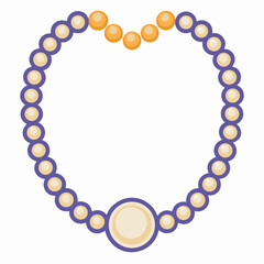 Fototapeta premium Minimal Pearl Jewelry