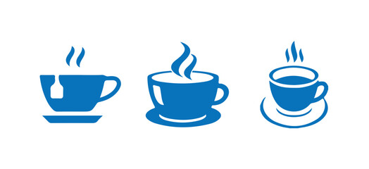 Cup of hot coffee, vector ilustration eps 10.