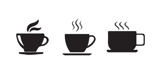 Coffee cup icon, vector illustration eps 10