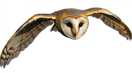 Barn Owl in Flight