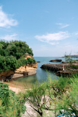 Fototapeta premium boats on the beach