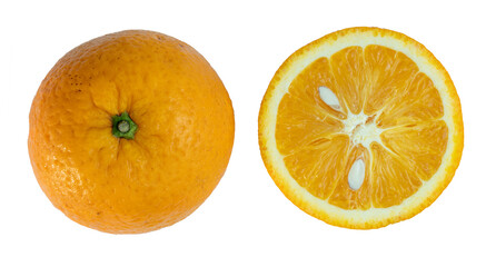 The Real orange photographs taken with a high-resolution camera and stacking technique.