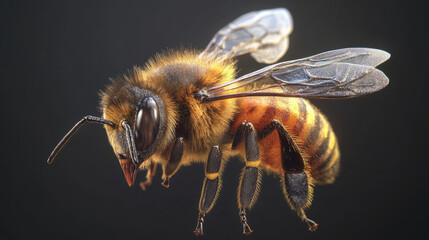 Bees pollinating flowers nature macro photography close-up vibrant colors importance of biodiversity
