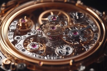 Close-up of intricate watch mechanism (2)